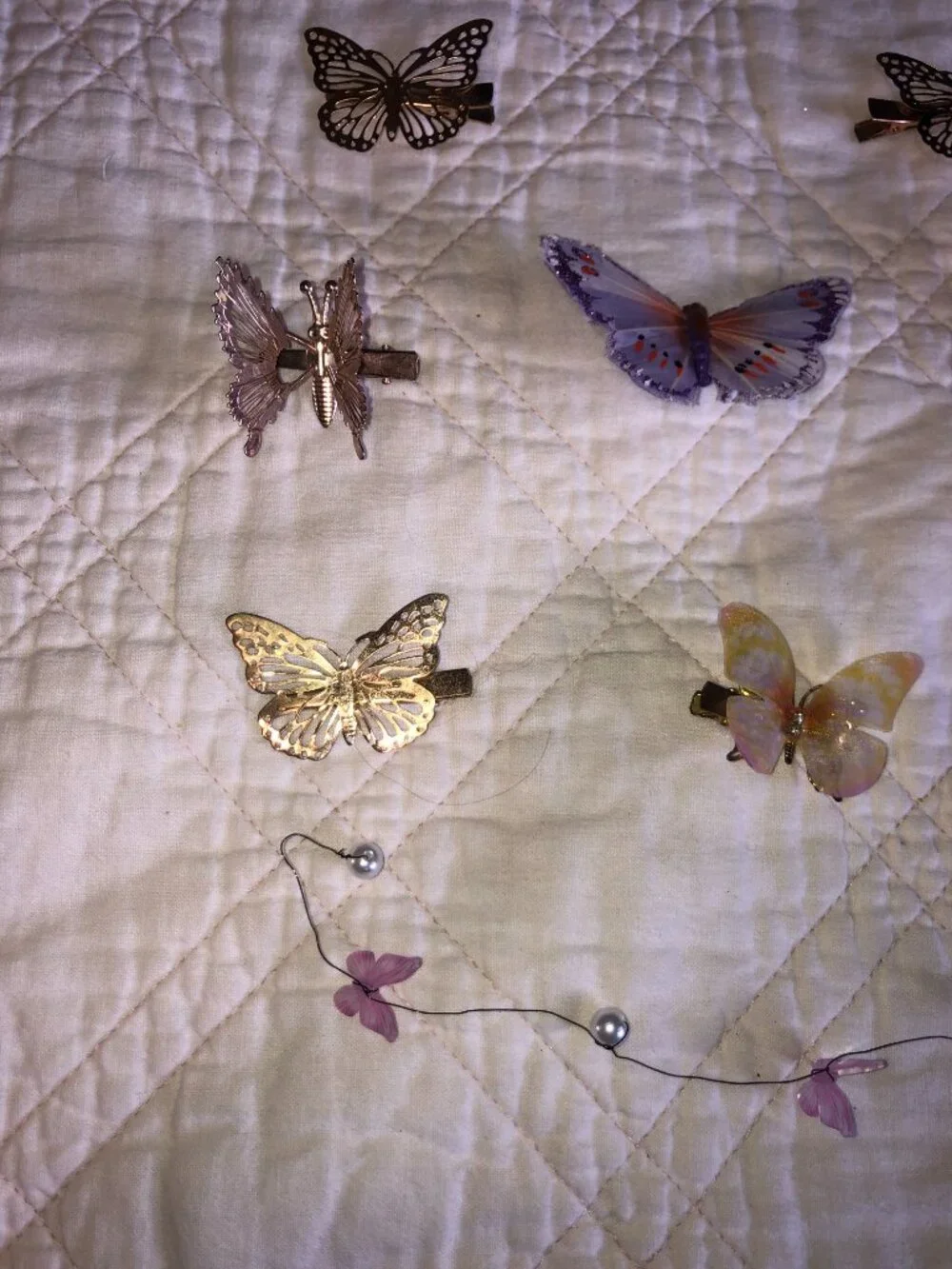 Butterfly Metal Hair Clips Accessories